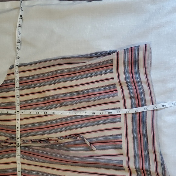 Max Studio Striped Sleeveless Halter Top Size M - Picture 9 of 9